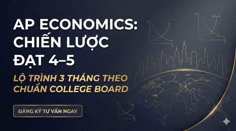 AP Economics: Chiến lược đạt 4–5 theo cấu trúc đề College Board