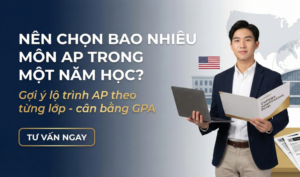 Nên chọn bao nhiêu môn AP trong một năm học? Hướng dẫn chọn đúng để nổi ...