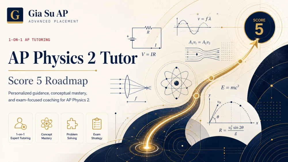 AP Physics 2 Tutor 1-on-1 | Score 5 Roadmap - Gia Sư AP
