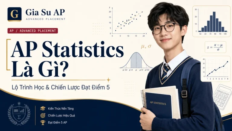 AP Statistics Là Gì? Lộ Trình Học & Chiến Lược Đạt Điểm 5
