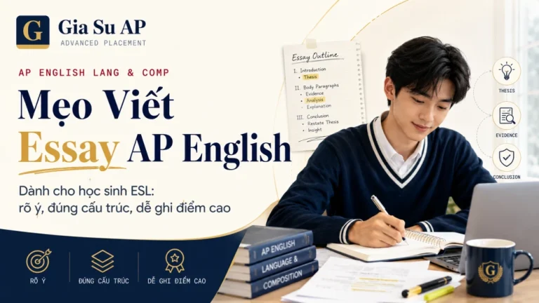 AP English Language & Composition: Essay Tips Cho Học Sinh ESL