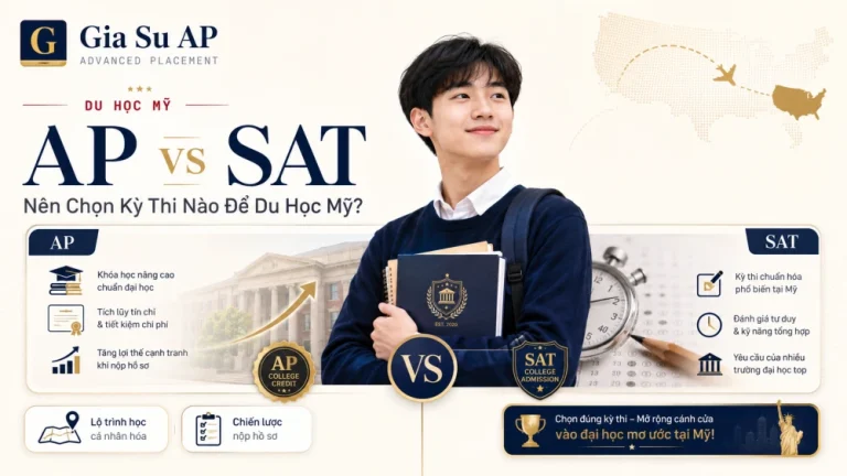 AP vs SAT: Nên Chọn Kỳ Thi Nào Để Du Học Mỹ?