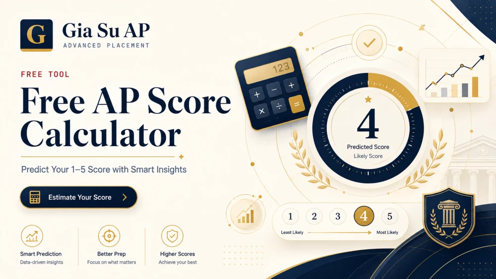 Free AP Score Calculator | Predict Your 1-5 Score - Gia Sư AP