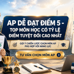 Top Môn AP Dễ Đạt Điểm 5 Dành Cho Học Sinh Việt Nam
