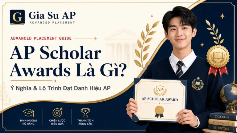 AP Scholar Awards Là Gì? Ý Nghĩa & Lộ Trình Đạt Danh Hiệu AP